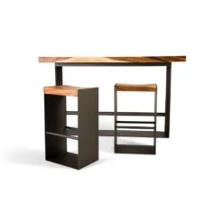 Eon Bar Table, Natural 12 Eon Bar Table, Natural -France and So Furniture TH81409 4