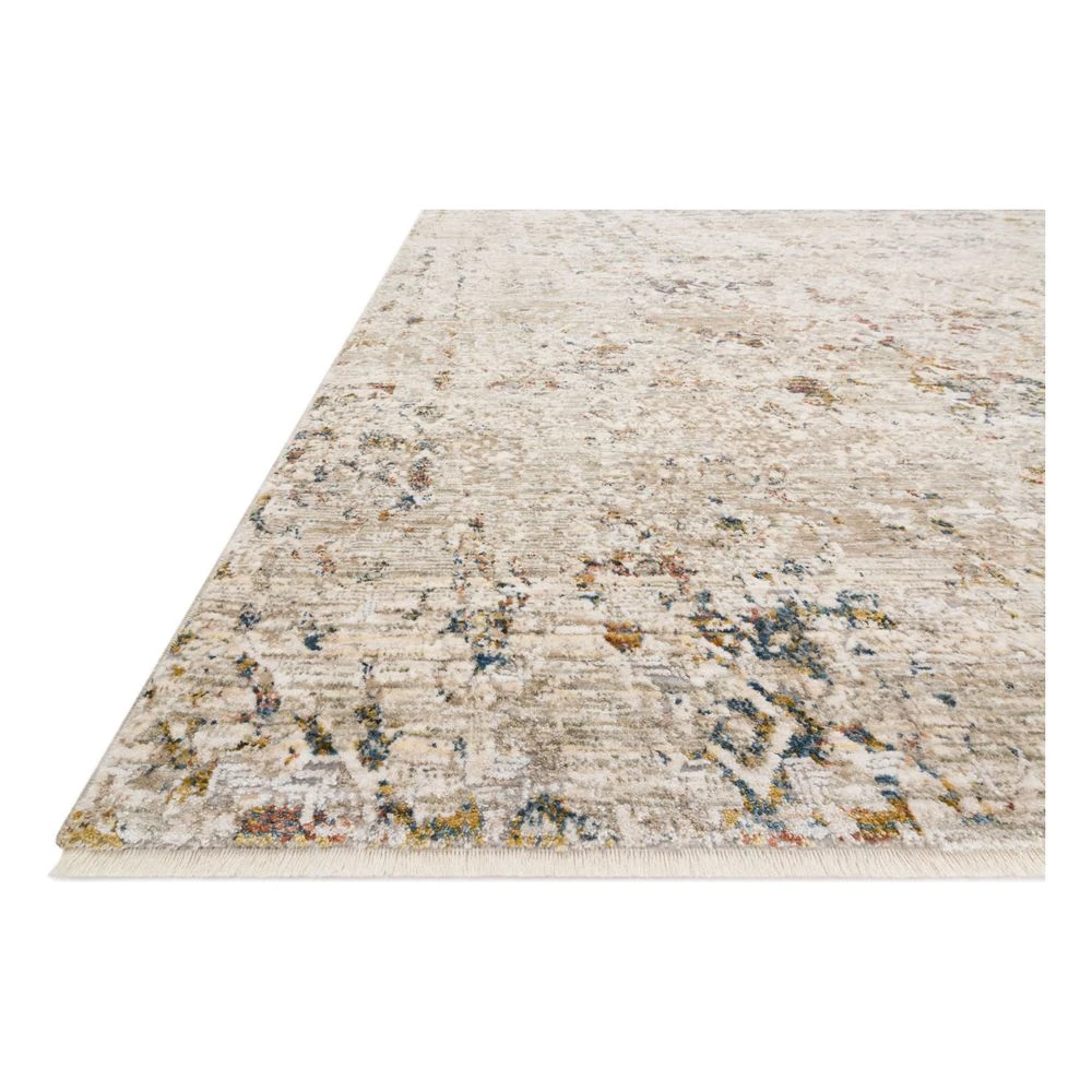Loloi Theia Multi / Natural 5'-0" X 8'-0" Area Rug 2 Loloi Theia Multi / Natural 5'-0" X 8'-0" Area Rug - Image 2