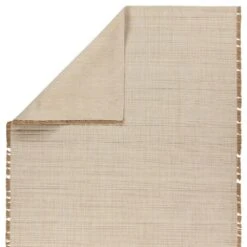 Valsa Handmade Solid Cream/Beige Area Rug (9'X12') -France and So Furniture TIE01 2 b15052fc 4a93 4f65 933a 1e77038144ed