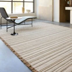 Valsa Handmade Solid Cream/Beige Area Rug (9'X12') -France and So Furniture TIE01 7 b033bb2c abd7 4d7b bba5 3f5fd5a876f3