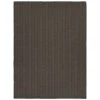 Daphne Handmade Striped Gray/Charcoal Area Rug (5'X8')