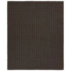 Daphne Handmade Striped Gray/Brown Area Rug (2'X3')