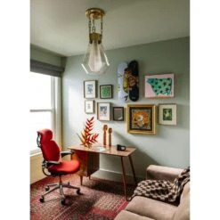 Tragus Pendant - Vintage Brass 14in 21 Tragus Pendant - Vintage Brass 14in -France and So Furniture Tragus 466 14 VB Design Noz Nozawa noznozawa Photo Alanna Hale alannahale 5464x7513 732d9ac