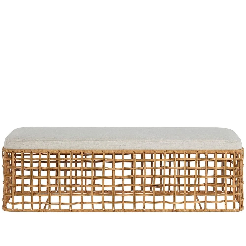 Getaway Rattan Bench 4 Getaway Rattan Bench - Image 4