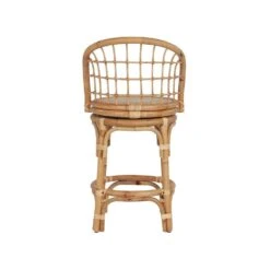 Getaway Rattan Counter Stool -France and So Furniture U033E602 BACK vm 001