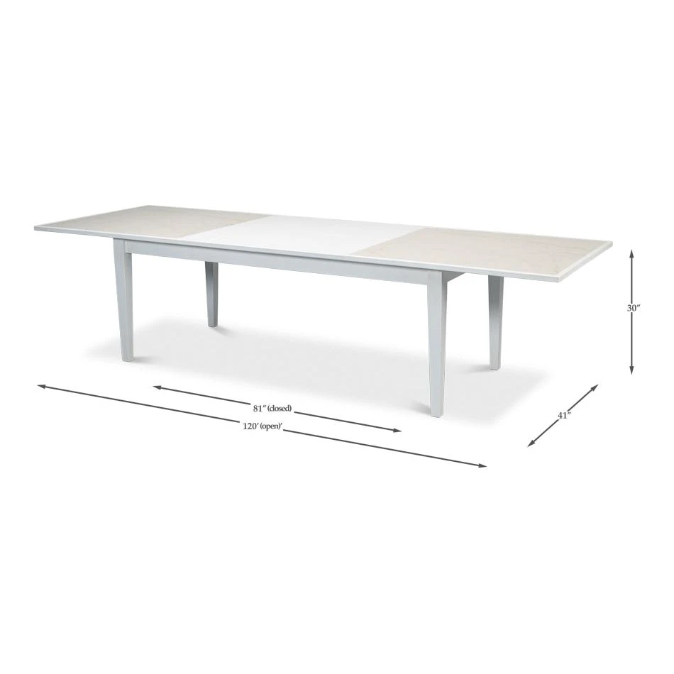 Butterfly Dining Table White 11 Butterfly Dining Table White - Image 11