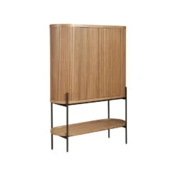 Linnea Bar Cabinet -France and So Furniture U352E690 angle VM