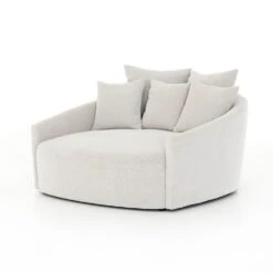 Anaya Media Lounger - Delta Bisque -France and So Furniture UATR 058 847P PRM 1 d736ccb8 7fc3 4f43 ae34 ee96cc574969