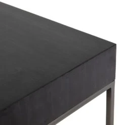 Troy Modular Writing Desk - Black Wash Poplar 24 Troy Modular Writing Desk - Black Wash Poplar -France and So Furniture UFUL 033A DET 4