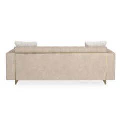 Symphony Well Balanced Sofa- Gold -France and So Furniture UPH 424 212 A Back2