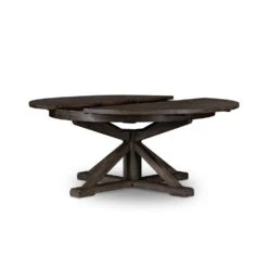 Tahlia Extension Dining Table - Rustic Black Olive -France and So Furniture VCID 26 55 OPN 1