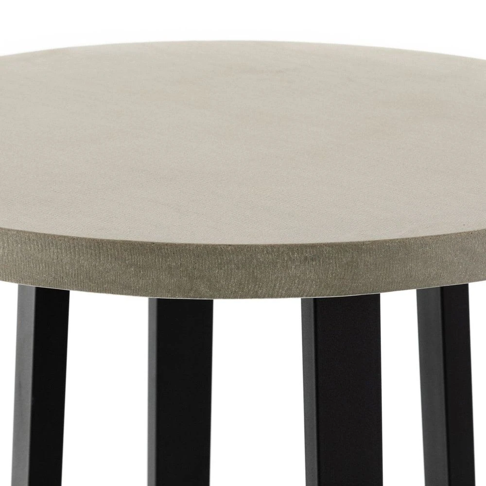 Linus Outdoor Bar Table - Light Grey 5 Linus Outdoor Bar Table - Light Grey - Image 5