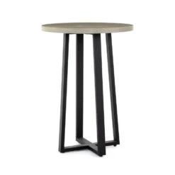 Linus Outdoor Bar Table - Light Grey 21 Linus Outdoor Bar Table - Light Grey -France and So Furniture VCNS 125 PRM 2