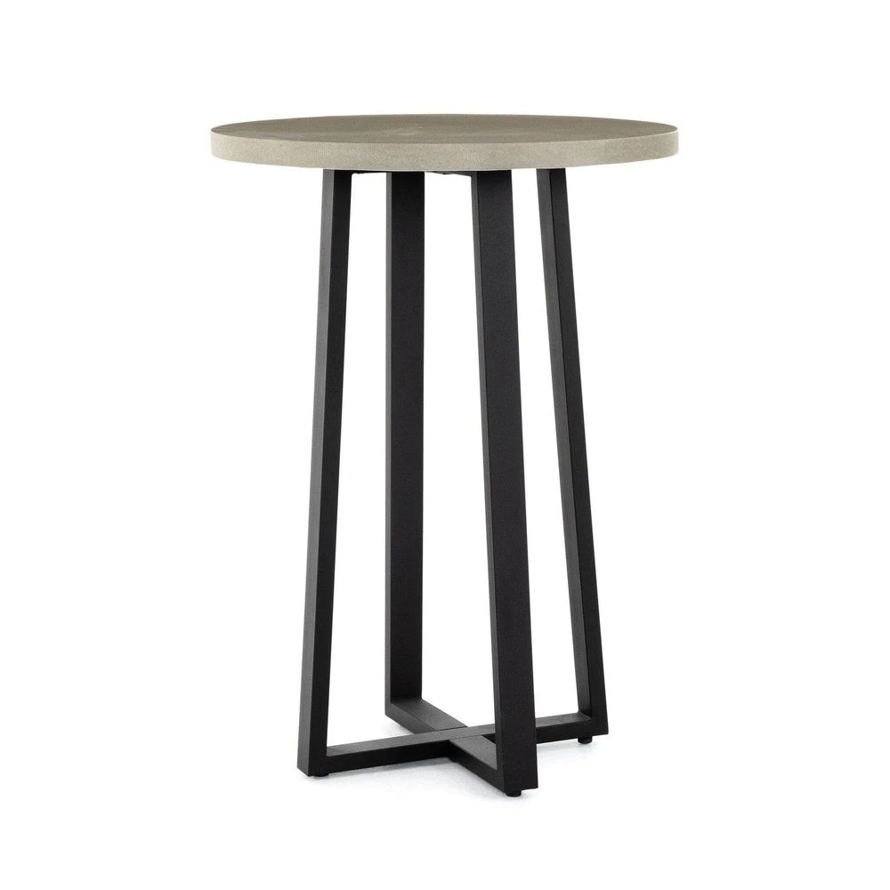 Linus Outdoor Bar Table - Light Grey 11 Linus Outdoor Bar Table - Light Grey - Image 11