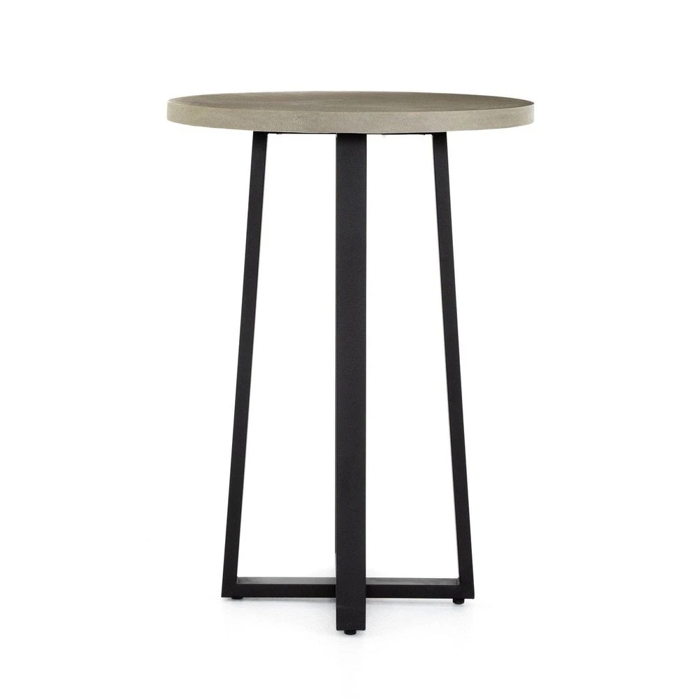 Linus Outdoor Bar Table - Light Grey 3 Linus Outdoor Bar Table - Light Grey - Image 3