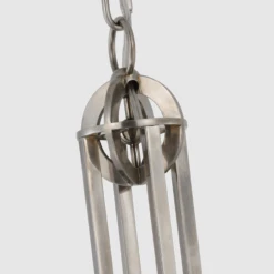 Emerson Medium Captured Globe Pendant - Antique Nickel -France and So Furniture VCS CM CHC5483ANWG D4