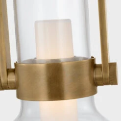 Sawyer 24" Empire Pendant - Brass With Clear Glass -France and So Furniture VCS IKF IKF5452HABCG D7