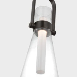 Elwood 9" Conical Pendant - Bronze 11 Elwood 9" Conical Pendant - Bronze -France and So Furniture VCS IKF IKF5455BZCG D7