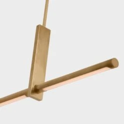 Dalton 24" Linear Pendant - Antique Brass -France and So Furniture VCS KW KW5728AB D8