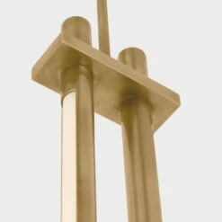 Nolan 4" Double Pendant - Antique Brass -France and So Furniture VCS KW KW5734AB D2