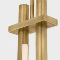 Nolan 4" Double Pendant - Antique Brass -France and So Furniture VCS KW KW5734AB D4