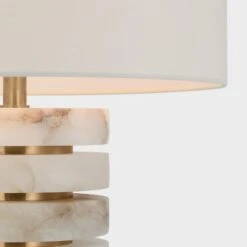 Wesley Medium Table Lamp - Antique Brass 8 Wesley Medium Table Lamp - Antique Brass -France and So Furniture VCS WS WS3900ALBHABL D1