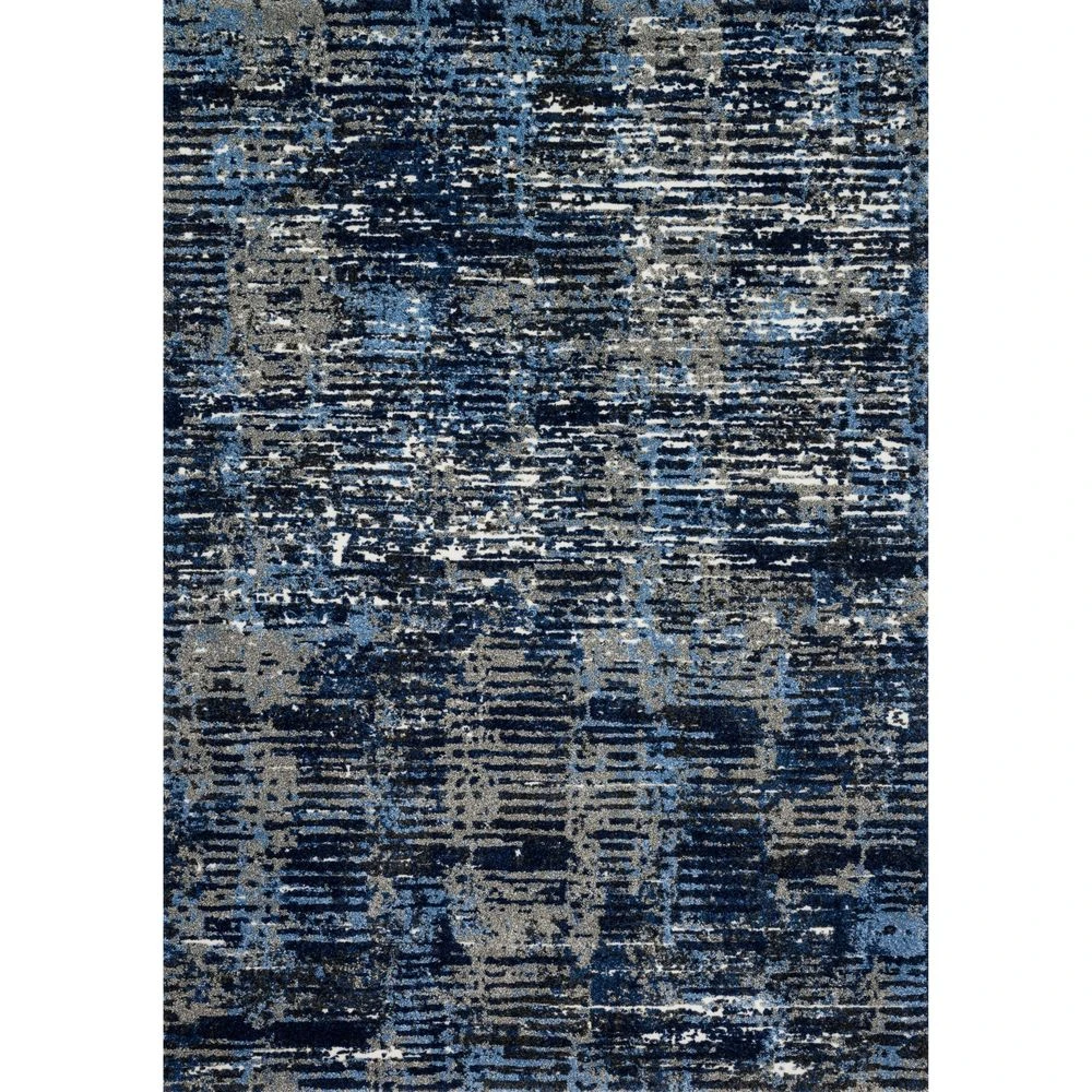 Loloi Viera Dark Blue / Grey 7'-7" X 10'-6" Area Rug 1 Loloi Viera Dark Blue / Grey 7'-7" X 10'-6" Area Rug
