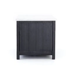 Maxwell Kitchen Island - Black Acacia -France and So Furniture VPTN 040C SID 2