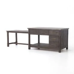 Maxwell Kitchen Island - Rubbed Black Oak 14 Maxwell Kitchen Island - Rubbed Black Oak -France and So Furniture VPTN 040 PRM 1 fb7e6036 1544 4a4a 898d e77ddd67fa0d
