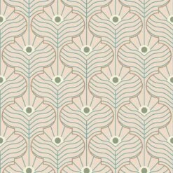 Moroccan Peacock Wallpaper -France and So Furniture WC408 PK