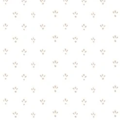 Fleur Wallpaper -France and So Furniture WC413 PE Fleur DustyPeach