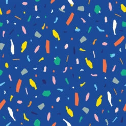 Party Wallpaper -France and So Furniture WCPK101 NV Party Navy