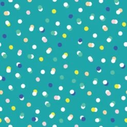Sprinkles Wallpaper -France and So Furniture WCPK102 TL Sprinkles Teal