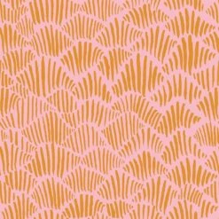 Seashells Wallpaper -France and So Furniture WCPK104 PK Seashells Pink