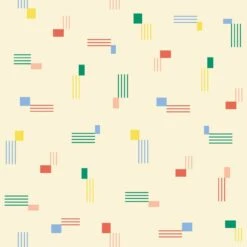 Shapes Wallpaper -France and So Furniture WCPK107 CR Stripes Cream.ai