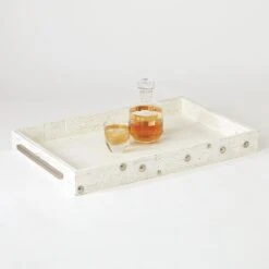 Fort Tray-Lg -France and So Furniture WDS STUDDED TRAY LG 40c17962 2b66 4996 863b 0264d5e9f4fc