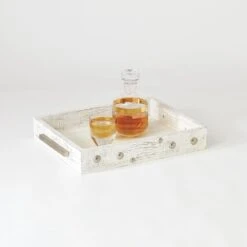 Fort Tray-Sm -France and So Furniture WDS STUDDED TRAY SM 2627ff03 72b3 4561 9b5d 3a5179af61a7