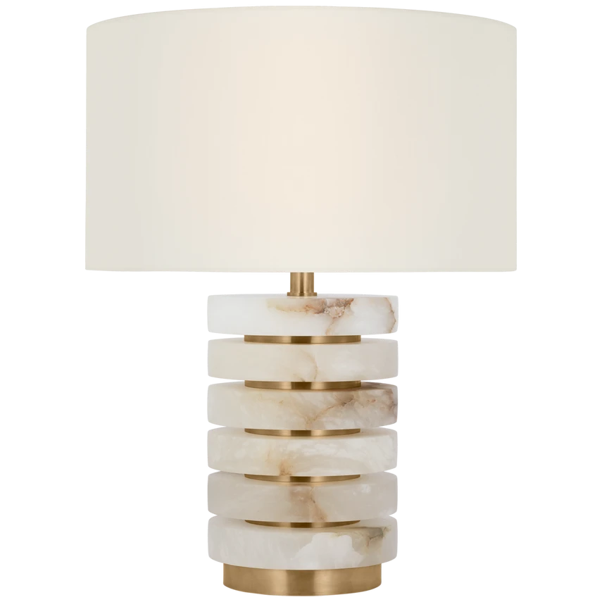 Wesley Medium Table Lamp - Antique Brass 1 Wesley Medium Table Lamp - Antique Brass