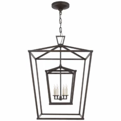 Daylin Double Cage Lantern -France and So Furniture WZ CHC2179AI