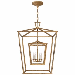 Daylin Double Cage Lantern -France and So Furniture WZ CHC2179GI