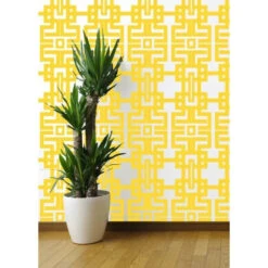 Aztec Wallpaper -France and So Furniture Wall AzMari full