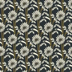 Woodland Bloom Wallpaper -France and So Furniture WoodlandBloom WC407 BK PM 18