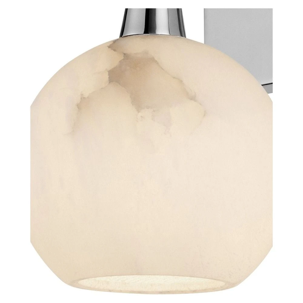 Bombelles Nickel Bath Wall Sconce 2 Bombelles Nickel Bath Wall Sconce - Image 2