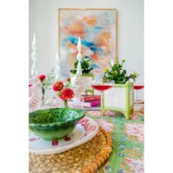 Bamboo Cachepot, Green/Gold, Small Set Of 2 -France and So Furniture abigails 14 3e3a1302 df23 4a25 99e2 430b58d0f092