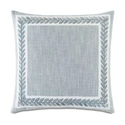Oasis Mitered Leaf Decorative Pillow