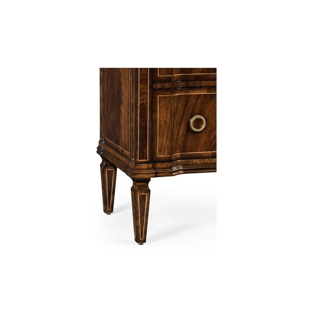 Regency Mahogany Reverse Breakfront Chest 5 Regency Mahogany Reverse Breakfront Chest - Image 5
