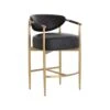 Heloise Counter Stool - Bravo Black