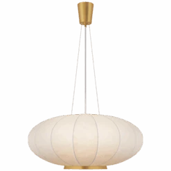 Celeste Large Hanging Shade - Soft Brass