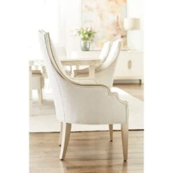 Cushion Arm Chair - Beige, Taupe -France and So Furniture c012 016 271 detail hr
