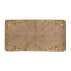 Pinnacle Rectangle Dining Table - Champagne Mist -France and So Furniture c062 419 201 top